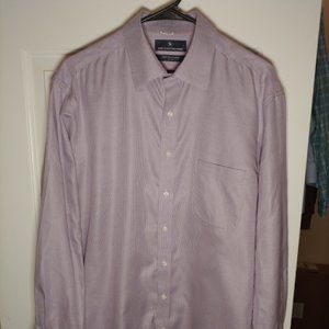 Hart Schaffner Marx Purple Dress Shirt